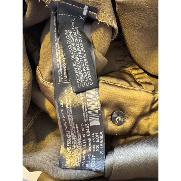 MNG Mango One Piece Suite Kate Size XS Jumpsuit Olive Green Cargo $139 NWT - Picture 6 of 16